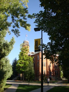 Old Main - University of Colorado first building - 1876