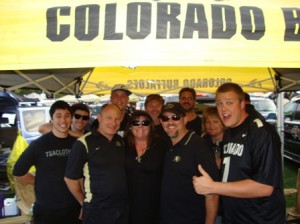 Tailgating at the Colorado v. Georgia game - 10/2/10