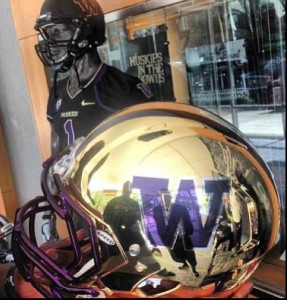 Washington chrome helmets