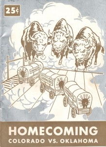 Cover, CU Homecoming Program, 1950