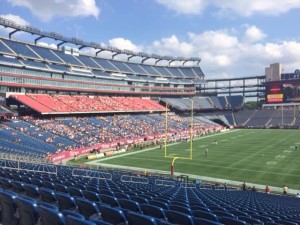 CU/UMass - the Minuteman side of the field