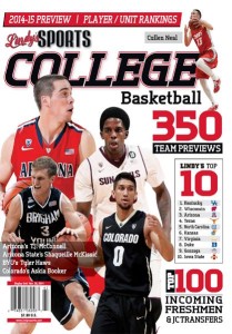 Lindy's 2014 preseason magazine cover, featuring CU's Askia Booker