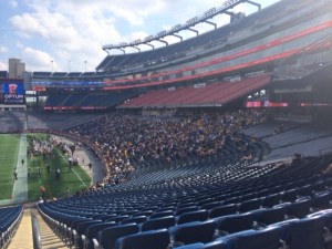 CU/UMass - The CU side of the field